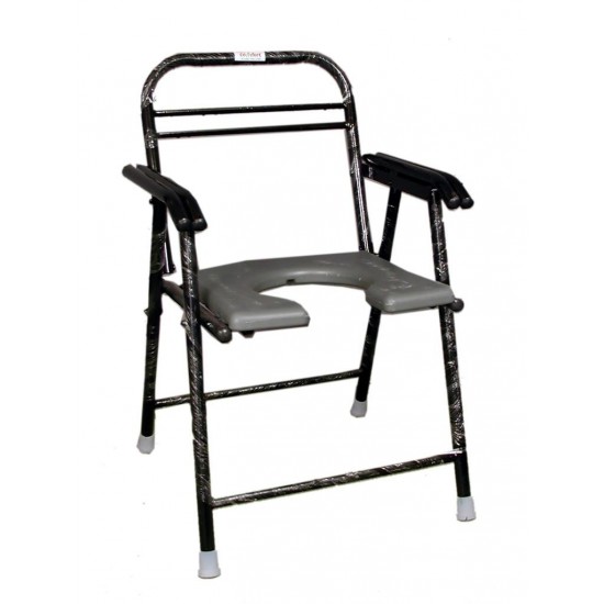 Foldable Commode Chair Flat- New Bharat