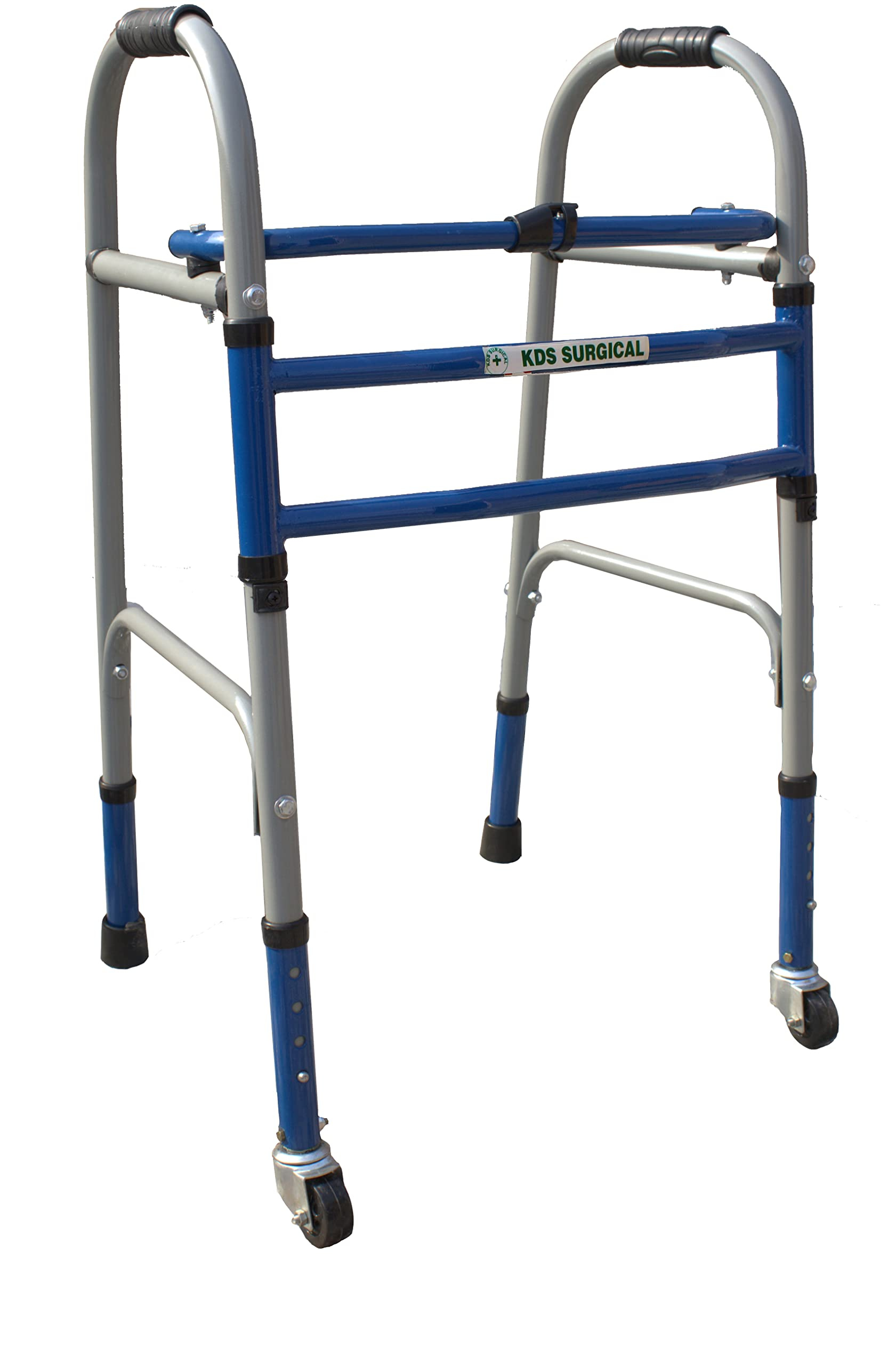 Foldable  Walker With Wheel - New Bharat