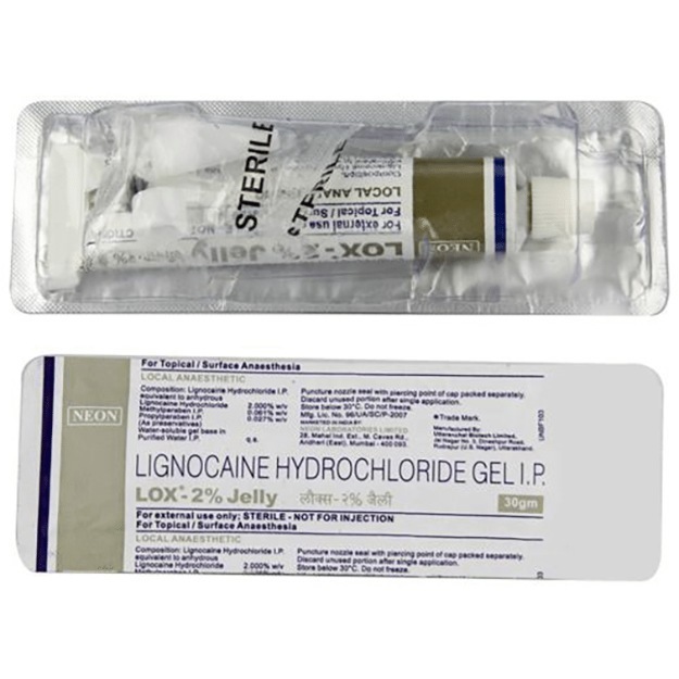 Lignocaine gel